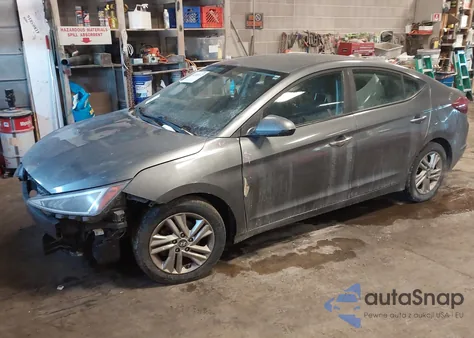 2019 Hyundai Elantra Sel из США, поврежденный, VIN 5NPD84LF4KH460057